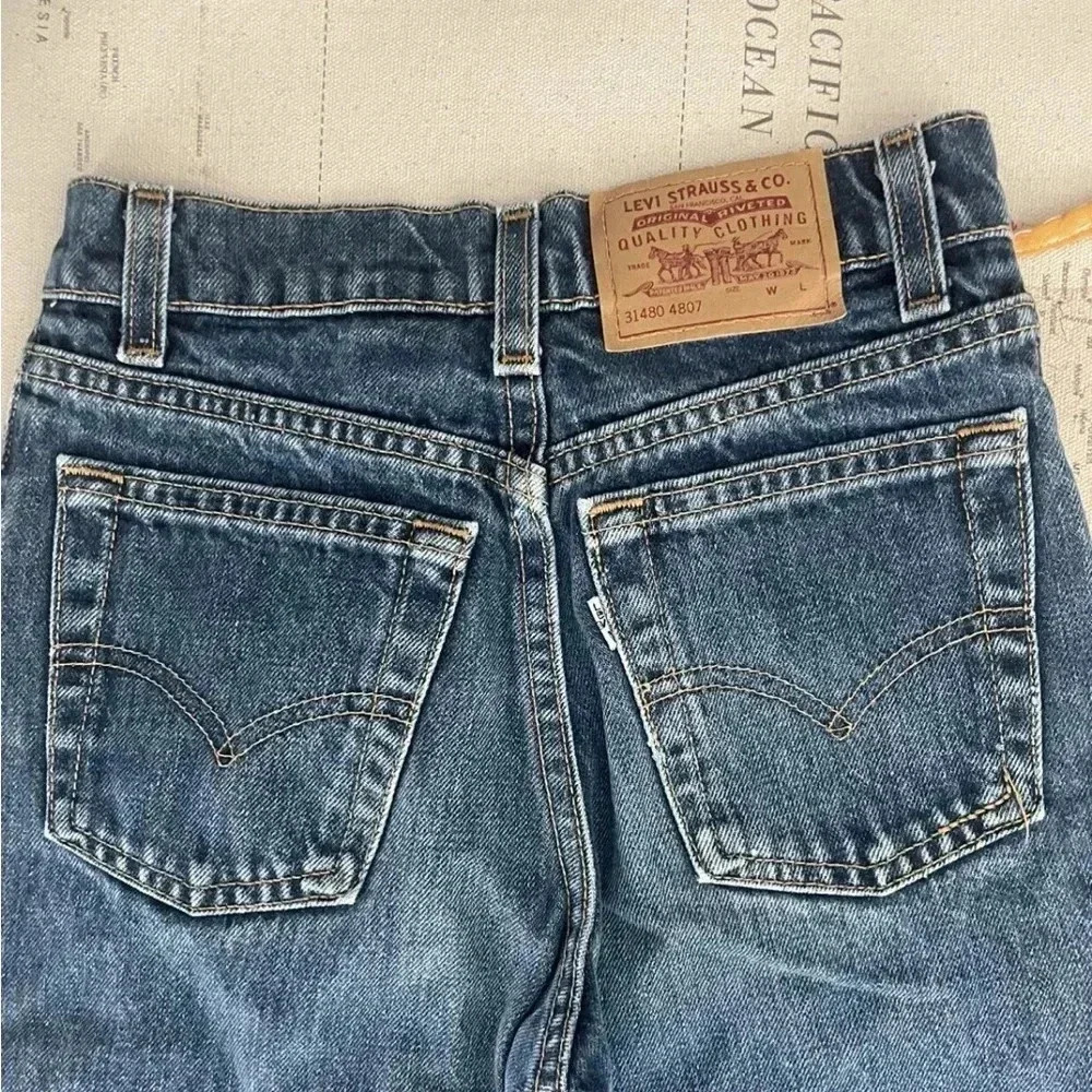 Levi's VTG White Tab Made In USA 12Slim - Picture 4 of 12